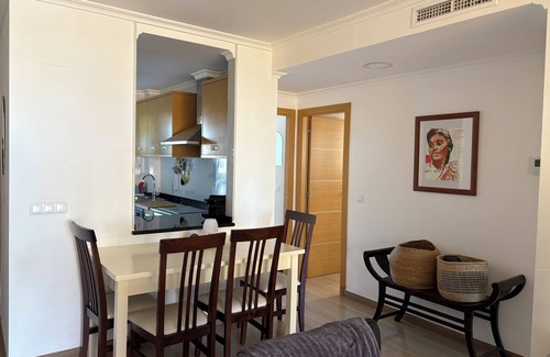 Almadrava Beach Apartment | Sea view apartment in luxury residence with swimming pool & direct access to the beach.
