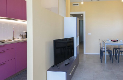 Senigallia Apartment | Sea view apartment in Senigallia with furnished balcony and parking space