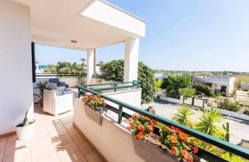 Pantanagianni-pezze Morelli Apartment | Sea view from terrace, sandy beaches 150 m,Torre Guaceto Reserve 3 km,parking