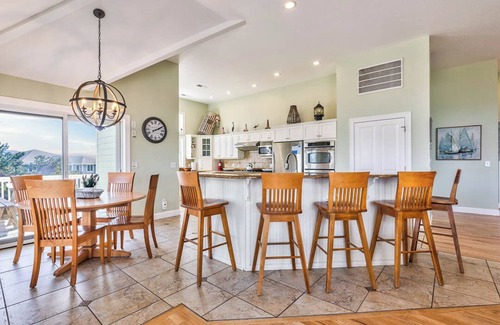 Southern Shores House | Sea View II | 245 ft to the beach | Private Pool, Hot Tub