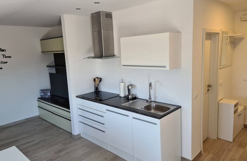 Sveti Peter Apartment | Sea View Istrian Countryside 1BR Apartment