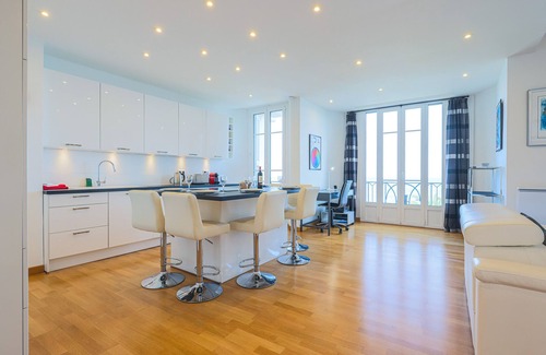 Fabron Apartment | Sea View - Large 2 Bdr Promenade des Anglais