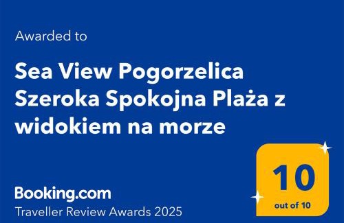 Pogorzelica Apartment | Sea View Pogorzelica Szeroka Spokojna Plaża z widokiem na morze