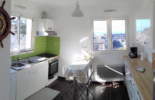 Fecamp Apartment | Sea view, terrace. Sleeps 4.