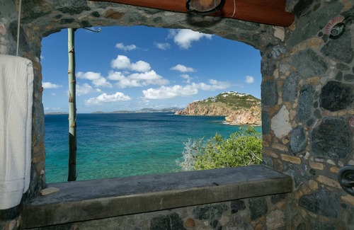Estate Chocolate Hole and Great Cruz Bay Villa | Sea View Terrace, Stunning Views, pool, private, quiet and convenient location!