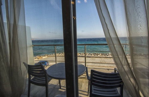 Palaiochora Apartment | Sea views at Gonis apartment in Paleochora village. 20m from beach and amenities
