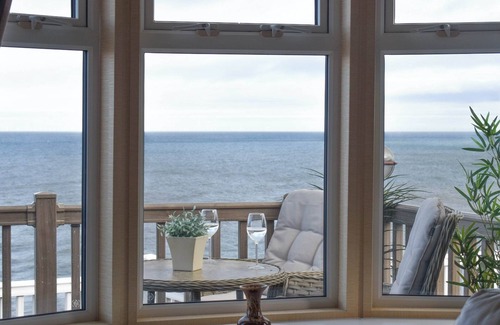 Rhyd-y-foel Cottage | Sea views don’t come much better than Sunset Lodge.