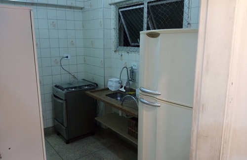 Sao Vicente Apartment | Seafront apartment, cold air conditioning and Wi-Fi