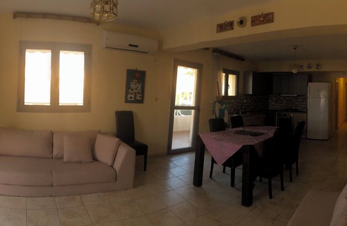 Derveni Apartment | Seafront apartment with swimming pool. Breathtaking views!
