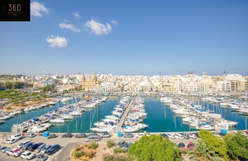 Pieta Apartment | Seafront, Designer APT with Private Terrace & WIFI by 360 Estates