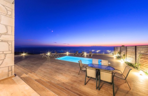 Porto Koukla Villa | SeaFront Stone Villa with private access to the Beach
