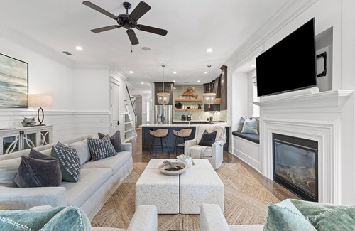 WaterSound West Beach House | "Seaglass" Watersound home with Golf Cart, Pool, and Private Beach