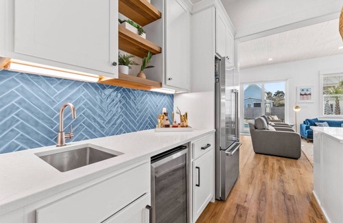 Village of Sugar Beach House | Seagrove Beach Charmer! Private Pool, 4 Bikes, & LSV Included!