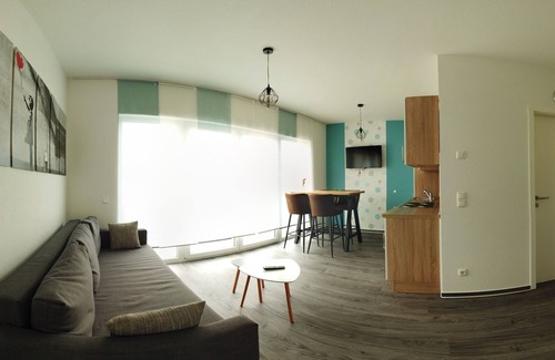 Gelbensande Apartment | Seagull greeting on the Baltic Sea