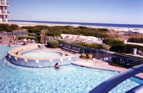 Diamond Beach Condo | Seapointe Village oceanfront bldg- Exceptional Ocean & Main pool views-free WIFI