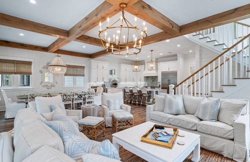 Cottage District House | Seaside, Gulf Views, Elevator, Sleeps 16 - Luxury w/3 Car Private Parking!