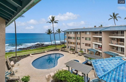 Historic Kailua Village Condo | Seaside Kona Condo/Top Fl, Sunsets, Private Lanai,Best Kona Location, Sleeps 2