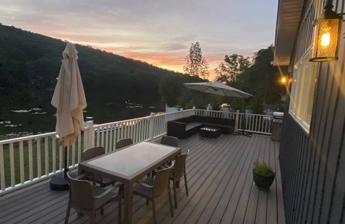Hardyston Township House | Seasonal Rental Luxury Lake Front Beauty