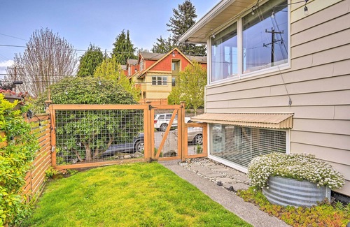 Old Ballard Apartment | Seattle Garden Apt: Walk to Water & Amenities!