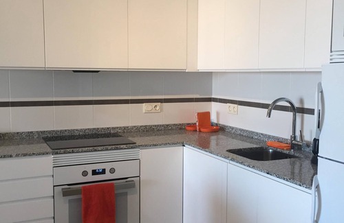 Almerimar Apartment | Seaview Apartment at Almérimar Marina & Golf Resort with swimming pool.