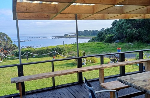Waihau Bay House | Seaview Paradise with charter fishing, diving, sandy beach and relaxing