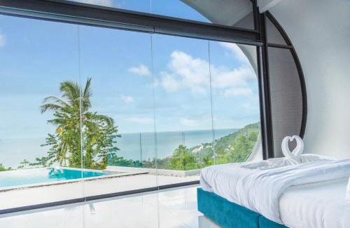 Maret Villa | Seaview Pool "Amber Sky" Villa Chaweng Noi