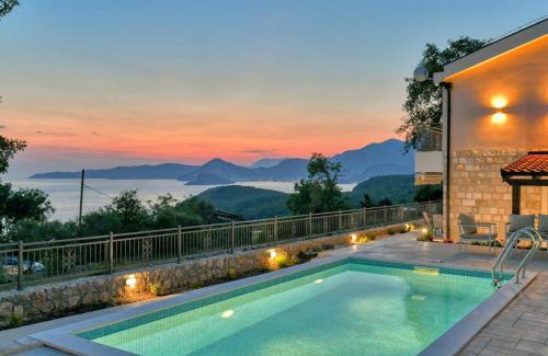 Drobnici Villa | Seaview Villa Lavanda with pool