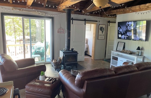 Standish Cabin | Sebago Lake Retreat - Sunset Views, Fire Pit, Family Fun
