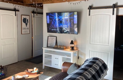 Standish Cabin | Sebago Lake Retreat - Sunset Views, Fire Pit, Family Fun