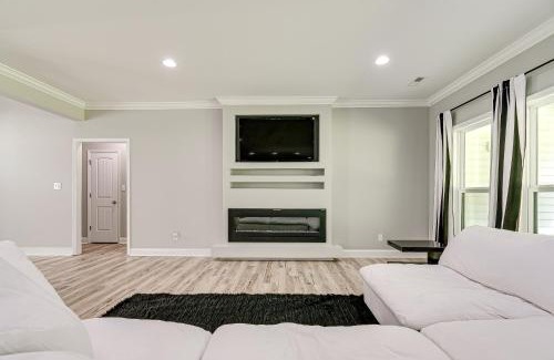 Bennett House | Secluded 18-Acre Retreat in Staley with Game Room