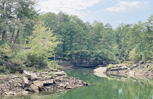 Arley House | Secluded 3 BR 2BA lakefront home with fire pit and lake views!