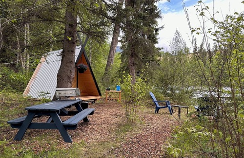 Vavenby Cabin | Secluded and luxurious Viking-themed, off-grid cabin in the heart of Wells Gray.