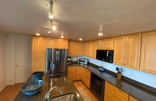 Barview House | Secluded bayfront home, watch beautiful sunsets over the bay from the hot tub.