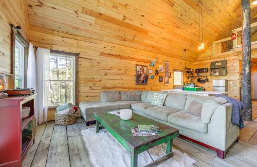Brevard House | Secluded Brevard Cabin with Private Waterfall!