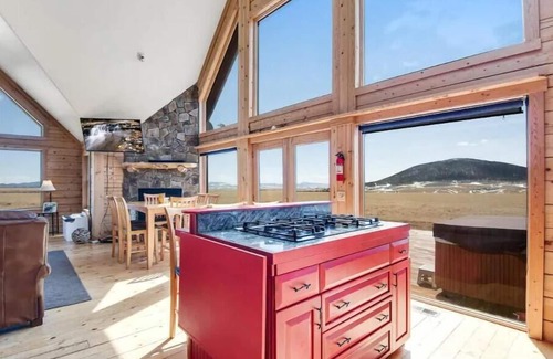 Fairplay Cabin | Secluded Cabin W Hot tub, Views & 159 Acres for ATV Riding!