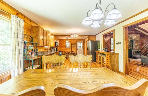 Bryson City Cabin | Secluded cabin with views/creek/wifi near GSMNP
