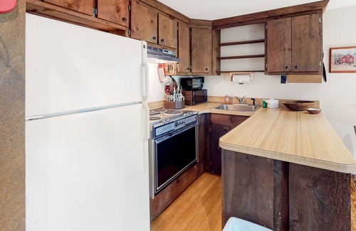 Londonderry House | Secluded cabin with 70s vibe, large deck, wood-burning stove, WiFi, & W/D