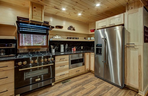 Sevierville Cabin | Secluded Cabin with private indoor heated saltwater pool