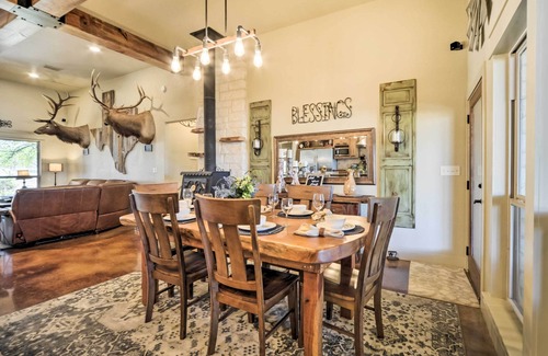 Blanco House | Secluded Country Hideaway w/Fire Pit & Pool!