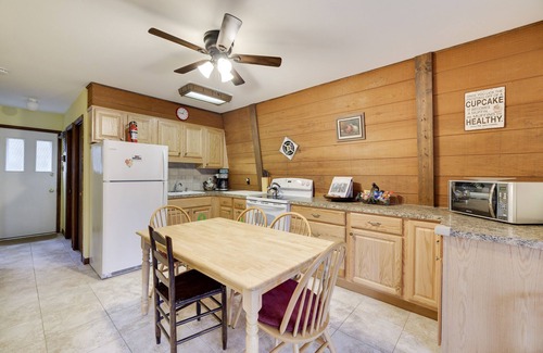 Lake Ariel House | Secluded, creekfront property with lots of amenities in The Hideout