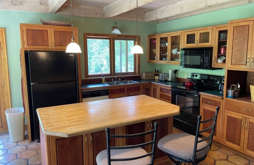 Rapid City House | Secluded Creekside cabin with access to the best swimming hole on Spring Creek