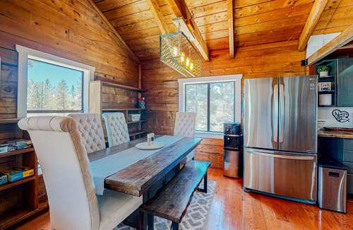 Pagosa Springs House | Secluded, dog-friendly home with private hot tub, deck, games, grill & firepit