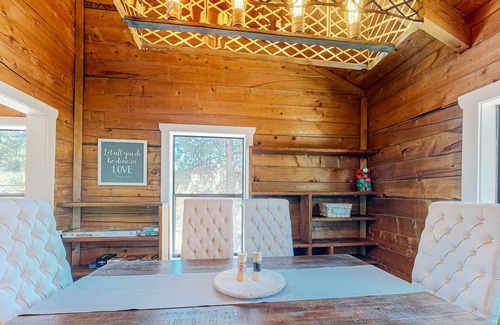 Pagosa Springs House | Secluded, dog-friendly home with private hot tub, deck, games, grill & firepit