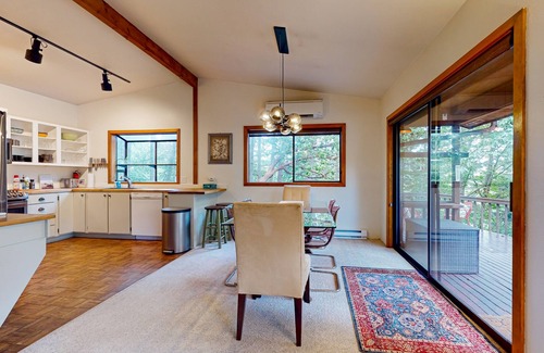 Rosario House | Secluded dog-friendly home with mountain views & gas fireplace