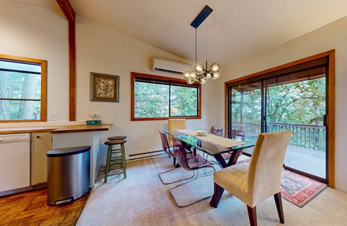 Rosario House | Secluded dog-friendly home with mountain views & gas fireplace