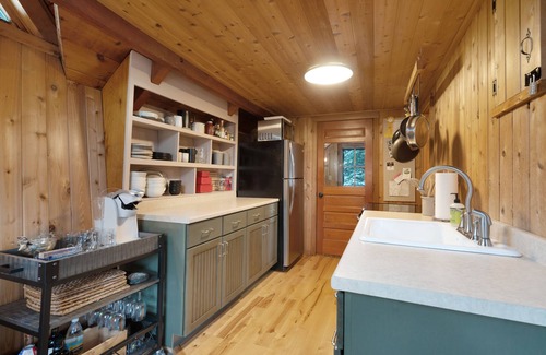 West Dover Ski Chalet | Secluded dog-friendly chalet in the woods w/fireplace, jetted tub, deck, & grill
