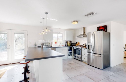 Tucson House | Secluded, dog-friendly home on 3.5-acres with mountain views & upper deck