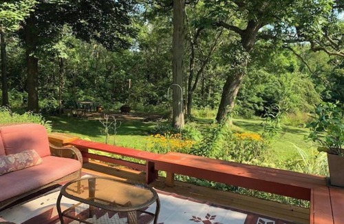 Edmund House | Secluded Driftless Area Getaway on 30 Wooded Acres