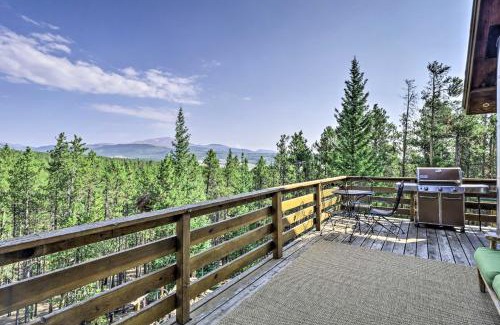 Valley of the Sun House | Secluded Fairplay Home with Hot Tub and Mountain Views