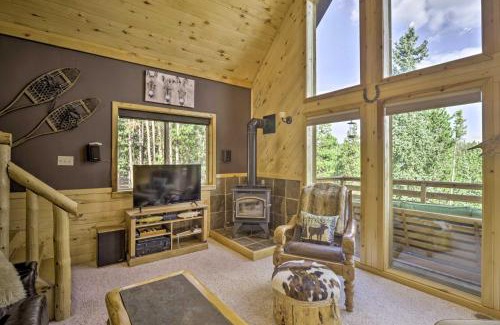 Valley of the Sun House | Secluded Fairplay Home with Hot Tub and Mountain Views